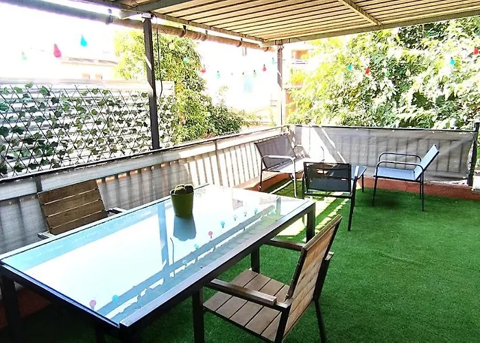 Apartamento Entero Con Terraza En El Centro De Rubi
